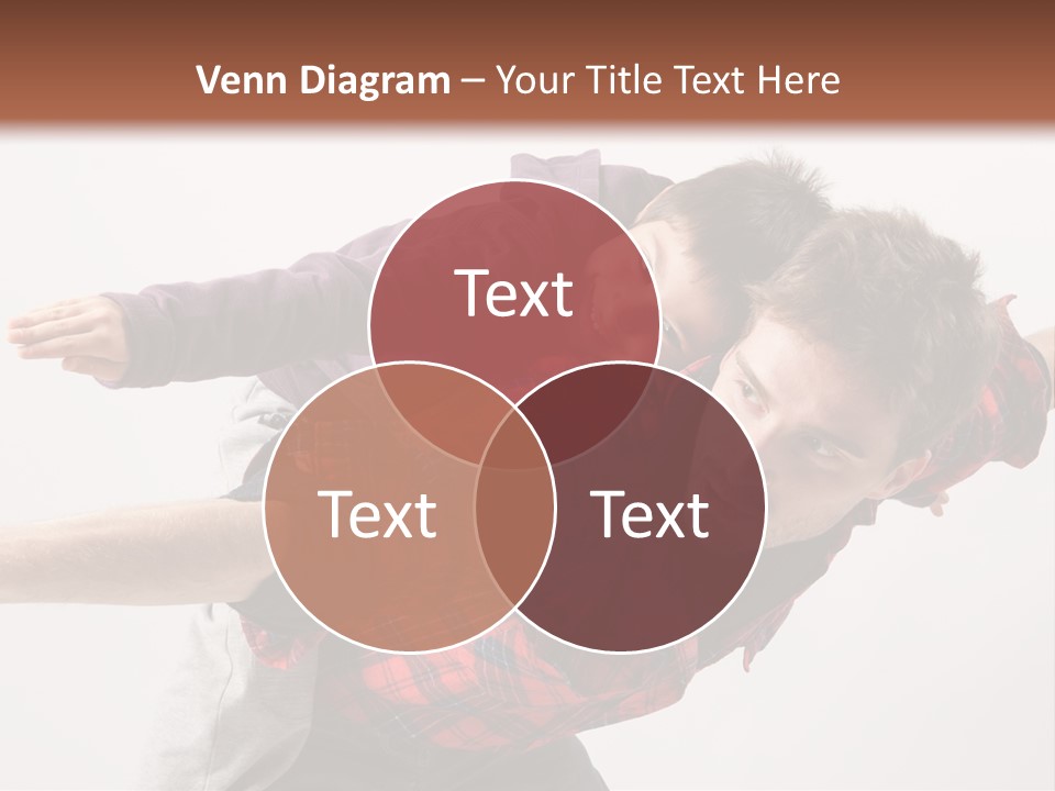 Cute Modern People PowerPoint Template