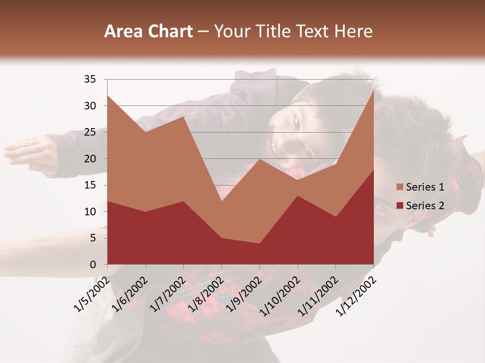 Cute Modern People PowerPoint Template