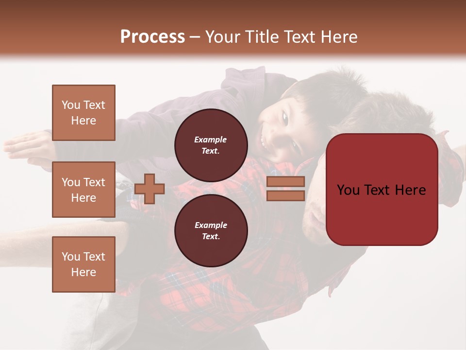 Cute Modern People PowerPoint Template