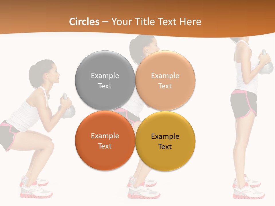 Fitness Person Isolated PowerPoint Template