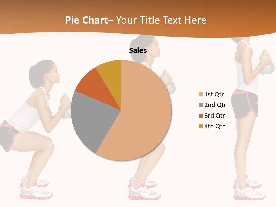 Fitness Person Isolated PowerPoint Template