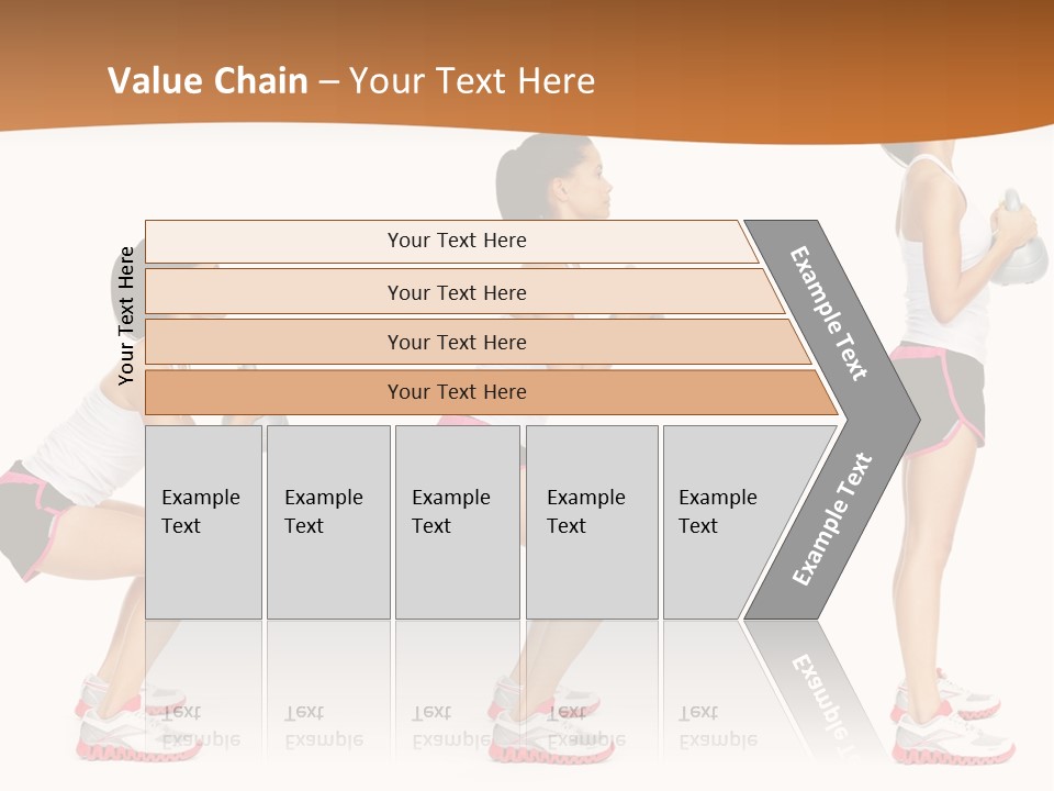 Fitness Person Isolated PowerPoint Template