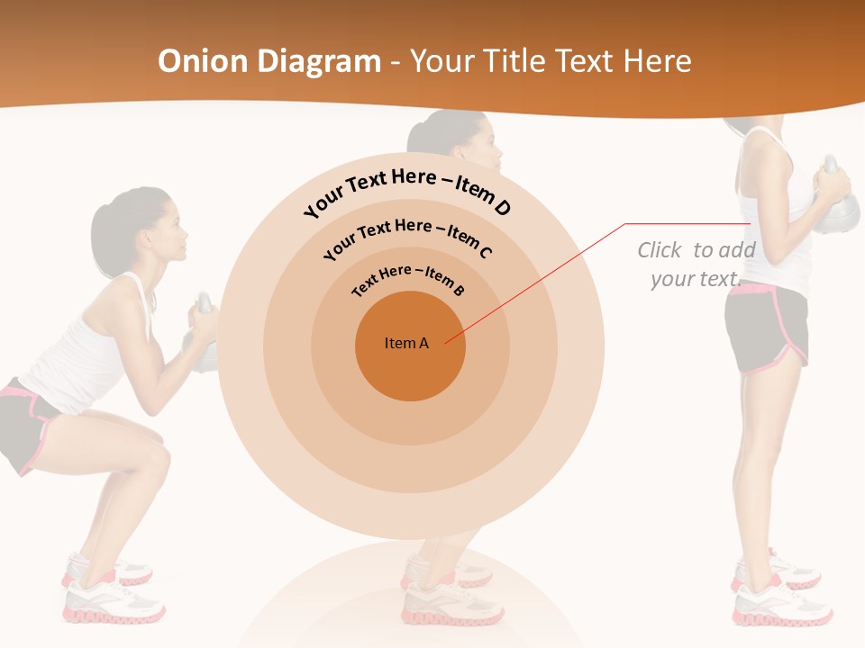 Fitness Person Isolated PowerPoint Template