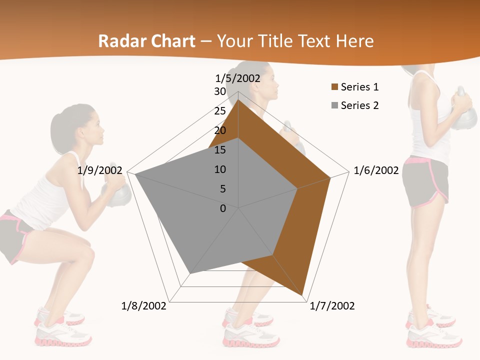 Fitness Person Isolated PowerPoint Template
