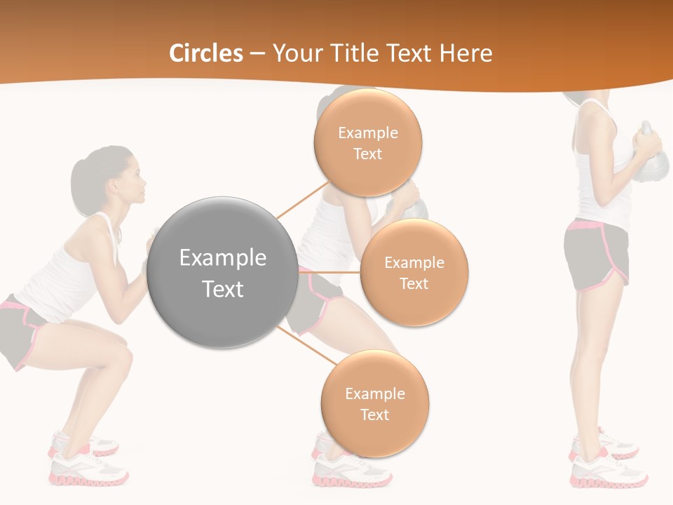 Fitness Person Isolated PowerPoint Template