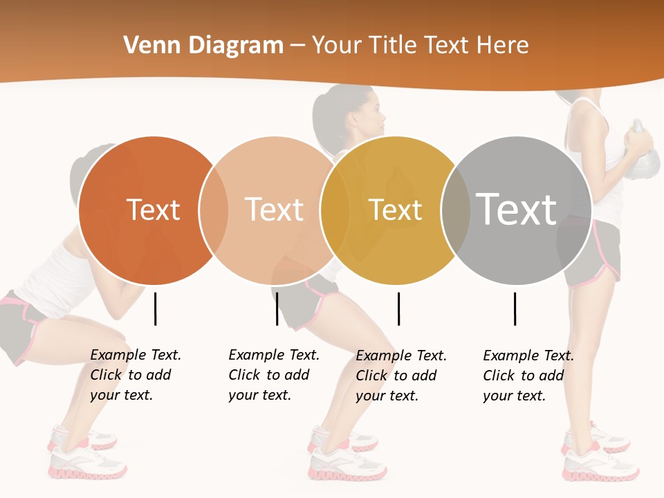 Fitness Person Isolated PowerPoint Template