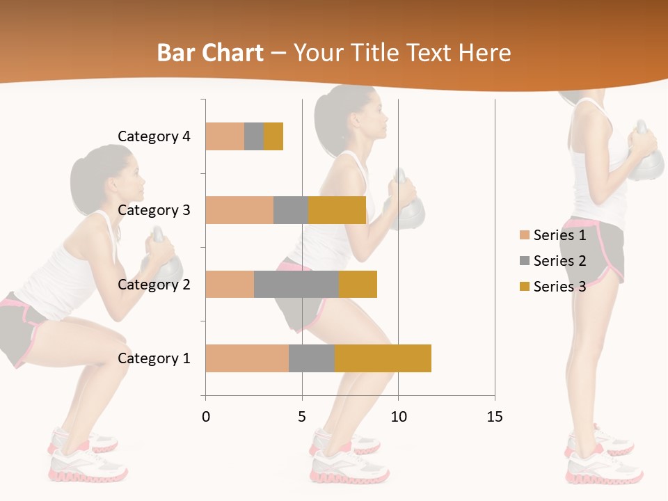 Fitness Person Isolated PowerPoint Template