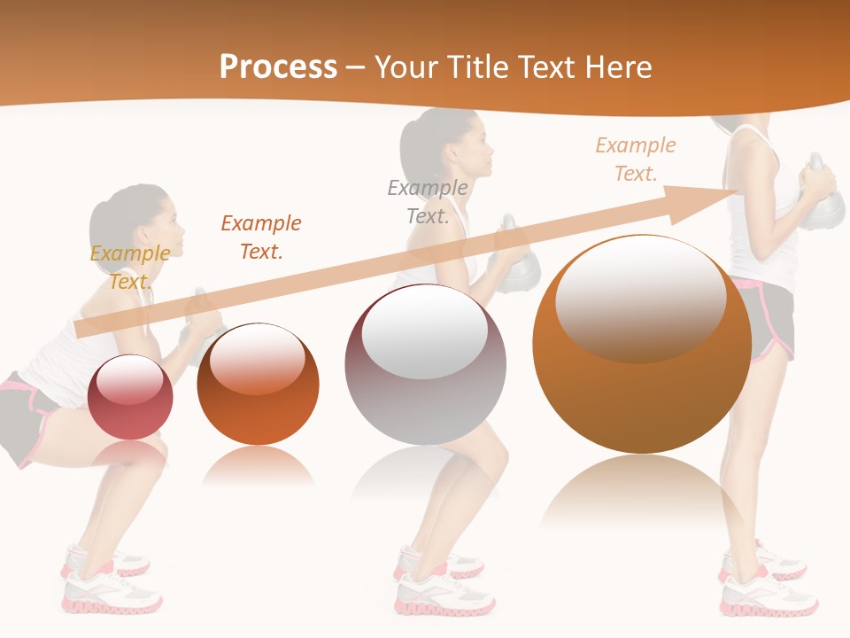 Fitness Person Isolated PowerPoint Template