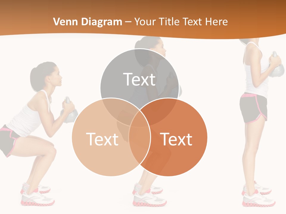 Fitness Person Isolated PowerPoint Template