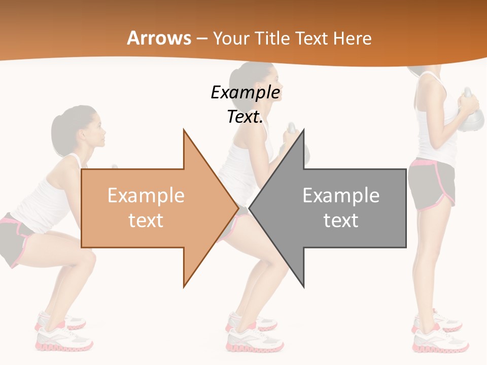 Fitness Person Isolated PowerPoint Template