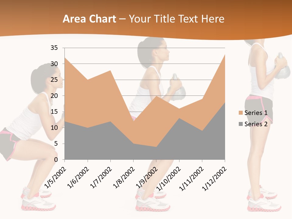 Fitness Person Isolated PowerPoint Template