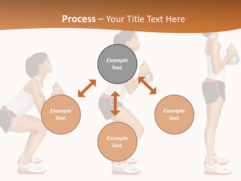 Fitness Person Isolated PowerPoint Template