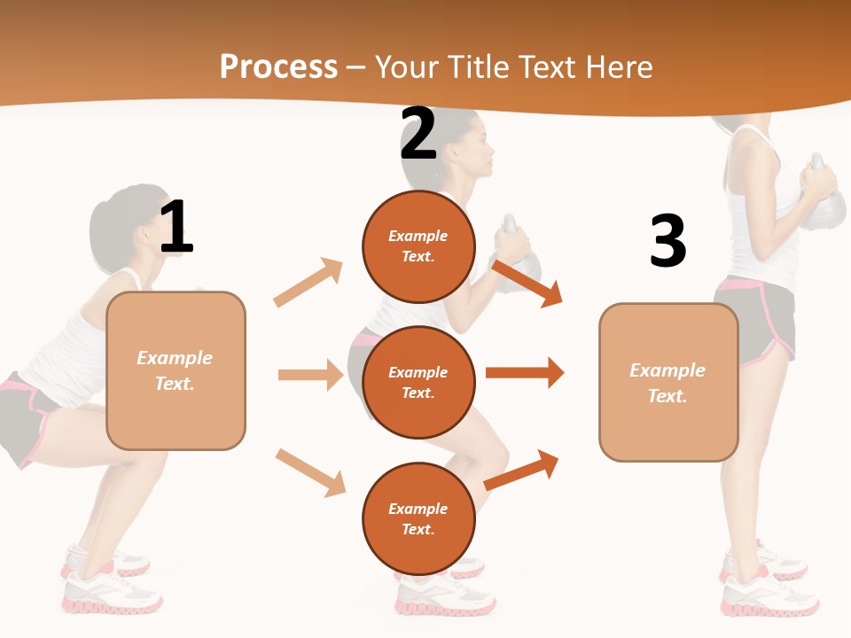 Fitness Person Isolated PowerPoint Template