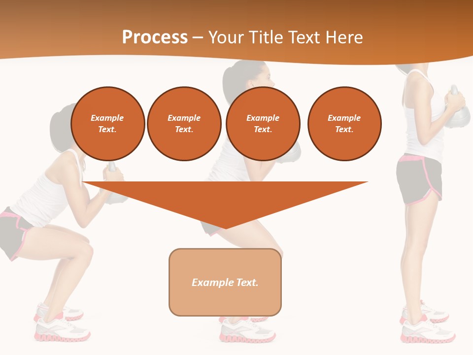 Fitness Person Isolated PowerPoint Template