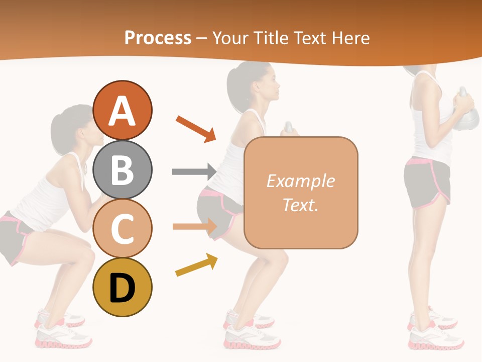 Fitness Person Isolated PowerPoint Template