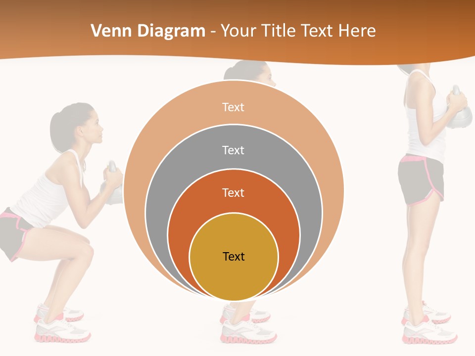 Fitness Person Isolated PowerPoint Template