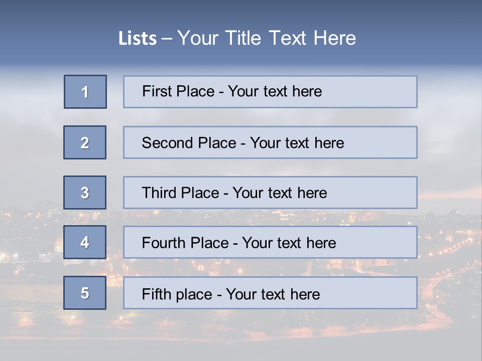 Lunch Marinated Appetizer PowerPoint Template