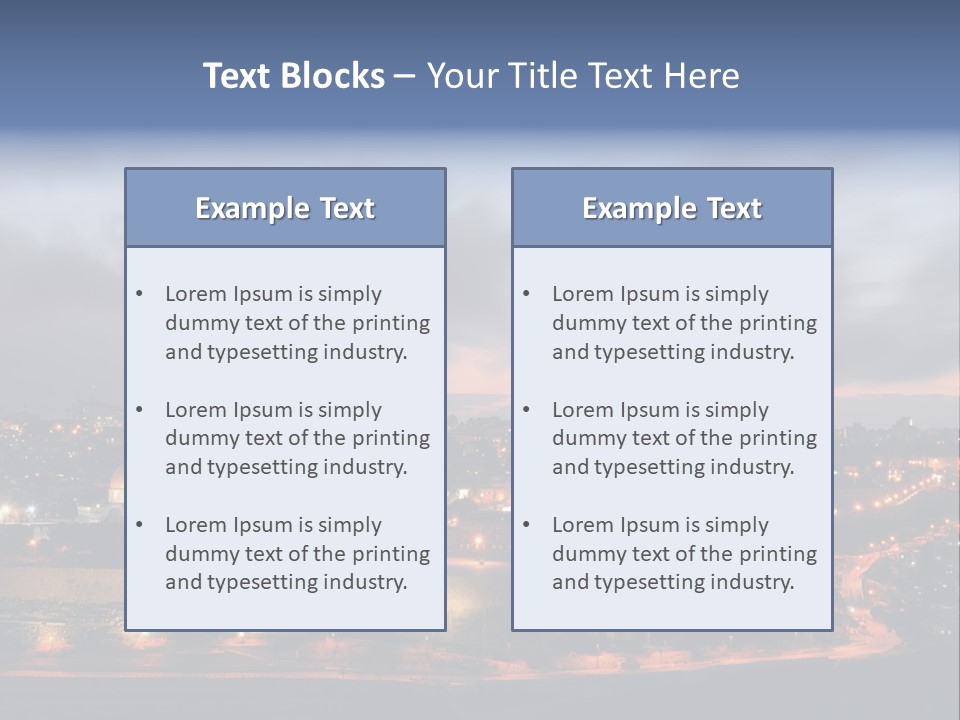 Lunch Marinated Appetizer PowerPoint Template