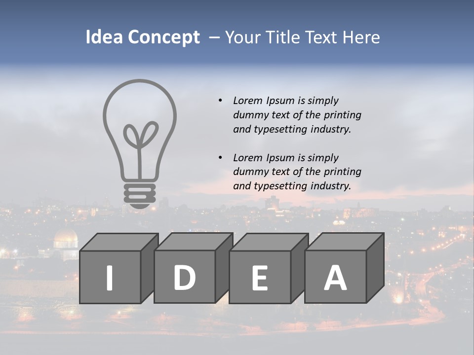 Lunch Marinated Appetizer PowerPoint Template