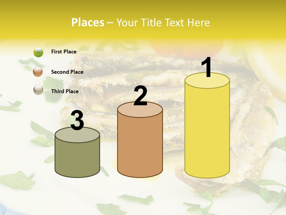 Lunch Marinated Appetizer PowerPoint Template