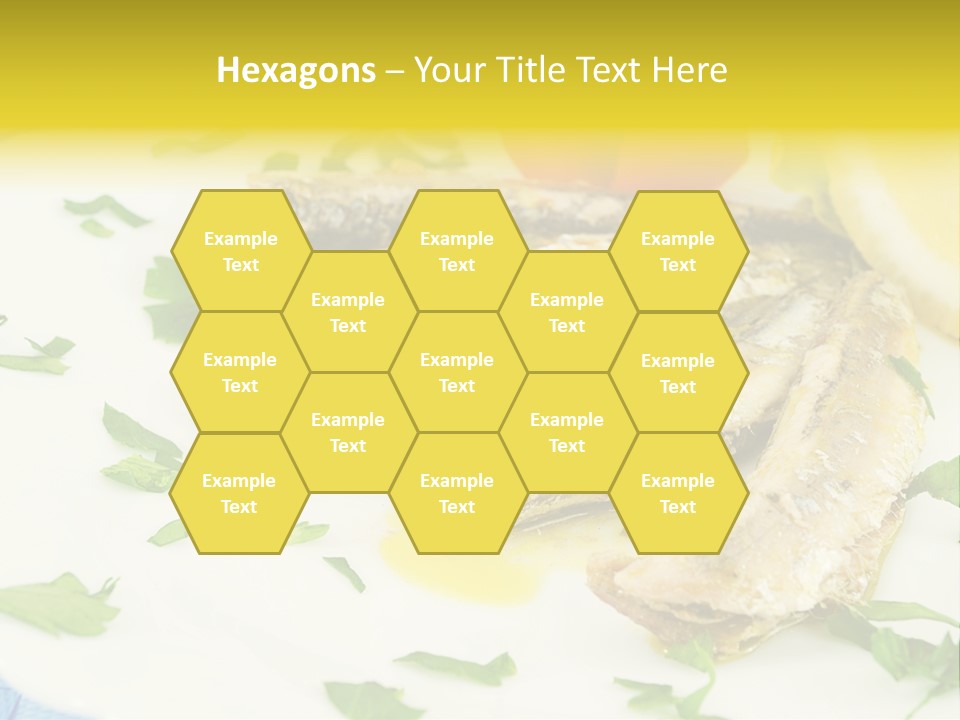 Lunch Marinated Appetizer PowerPoint Template