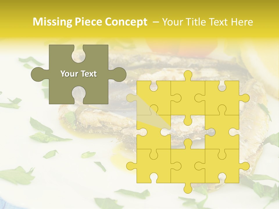 Lunch Marinated Appetizer PowerPoint Template