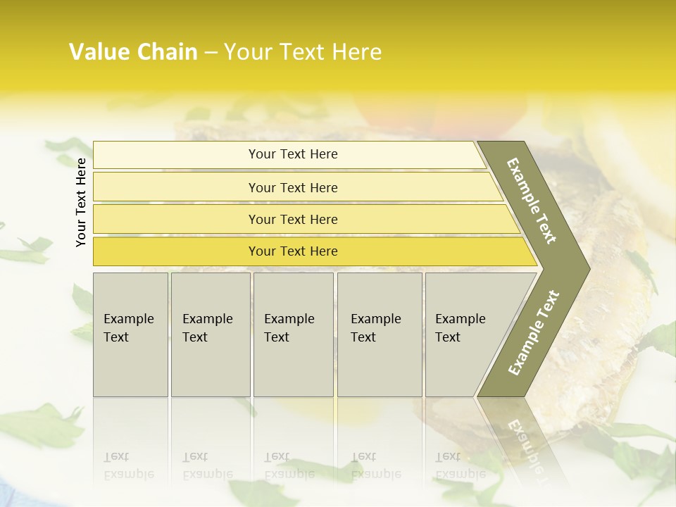 Lunch Marinated Appetizer PowerPoint Template