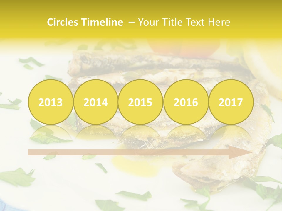 Lunch Marinated Appetizer PowerPoint Template