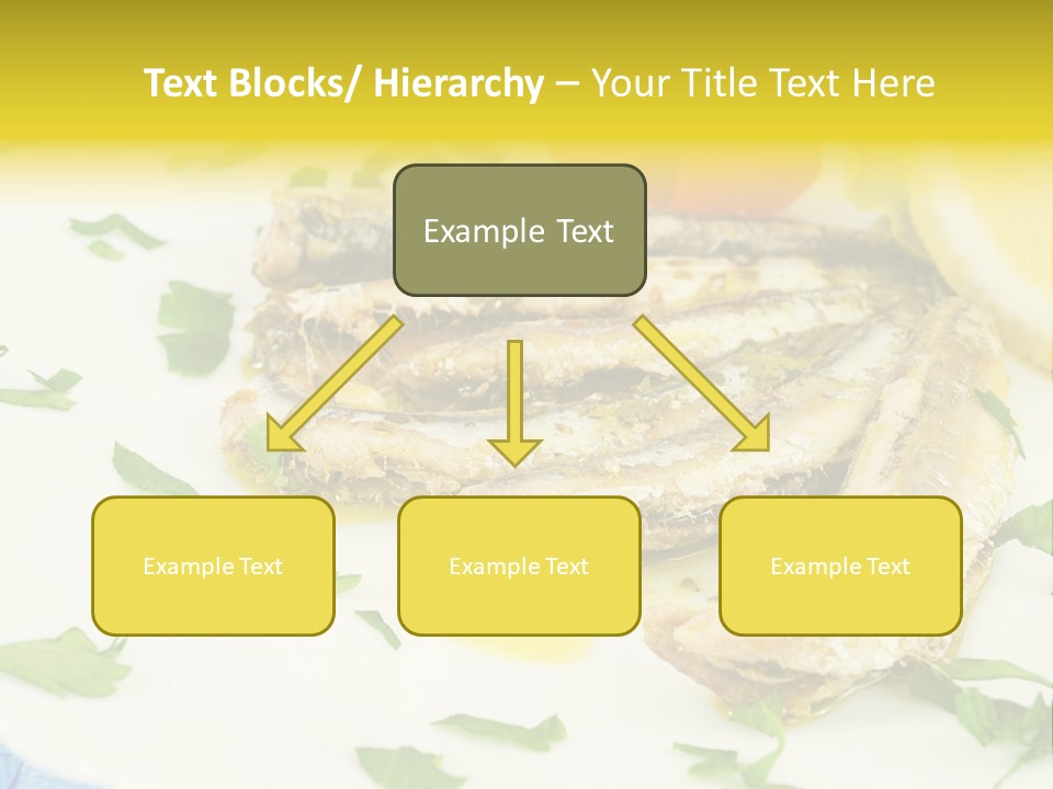 Lunch Marinated Appetizer PowerPoint Template