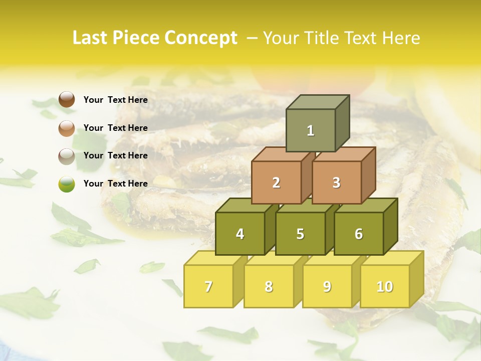 Lunch Marinated Appetizer PowerPoint Template