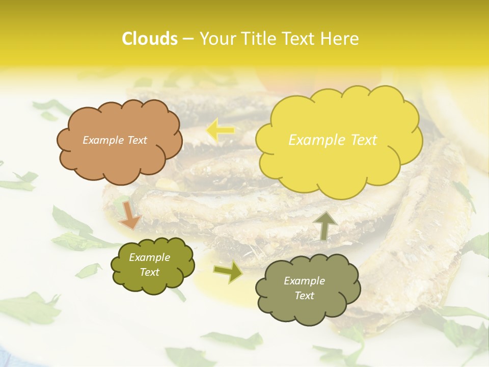 Lunch Marinated Appetizer PowerPoint Template
