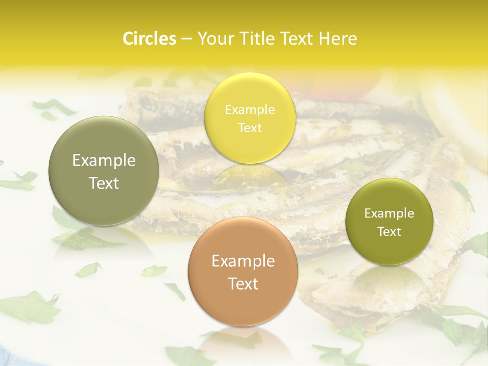 Lunch Marinated Appetizer PowerPoint Template