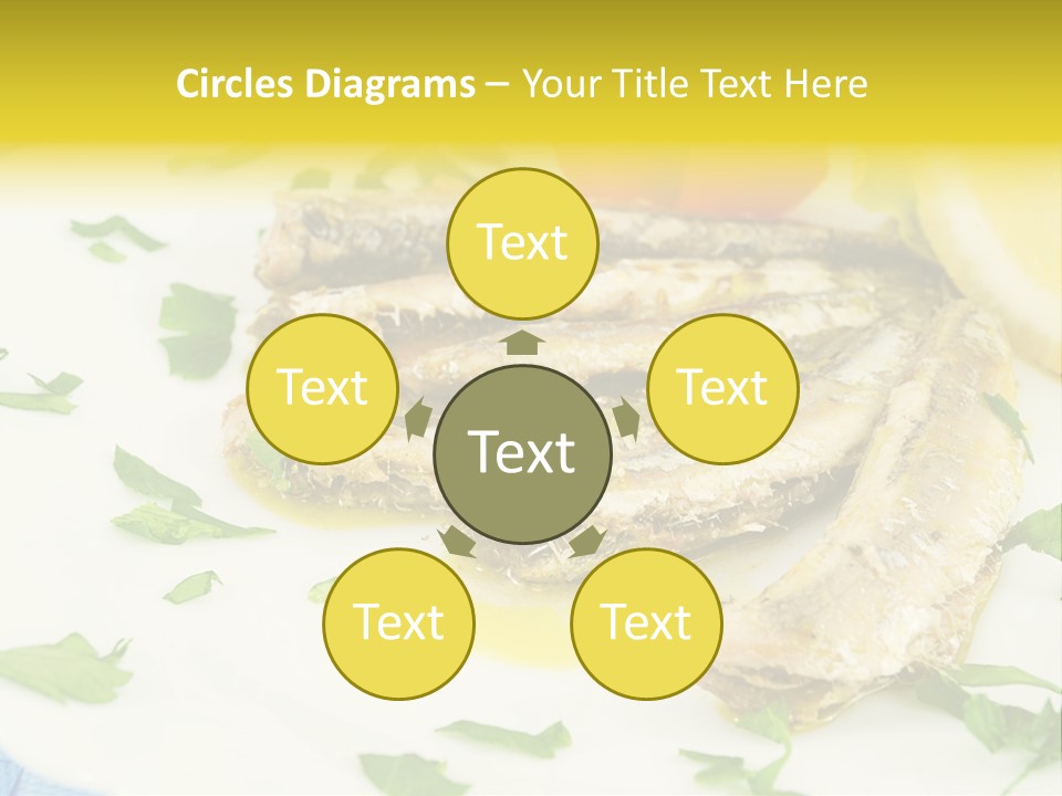 Lunch Marinated Appetizer PowerPoint Template