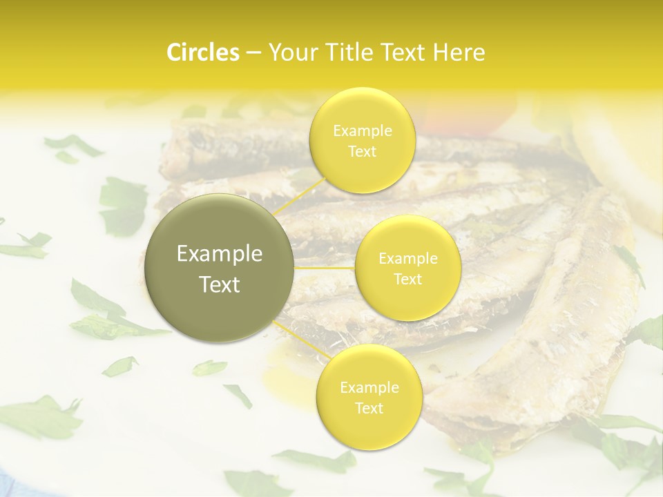 Lunch Marinated Appetizer PowerPoint Template