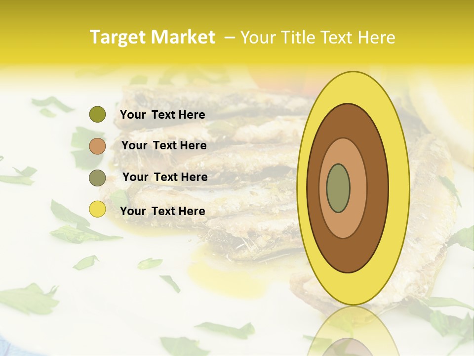 Lunch Marinated Appetizer PowerPoint Template