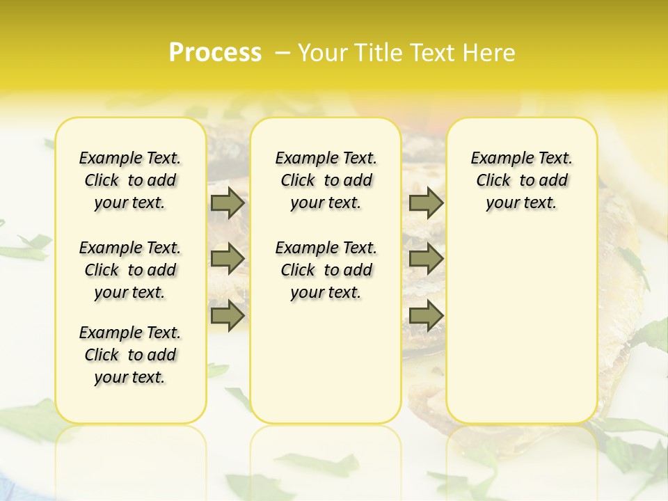 Lunch Marinated Appetizer PowerPoint Template
