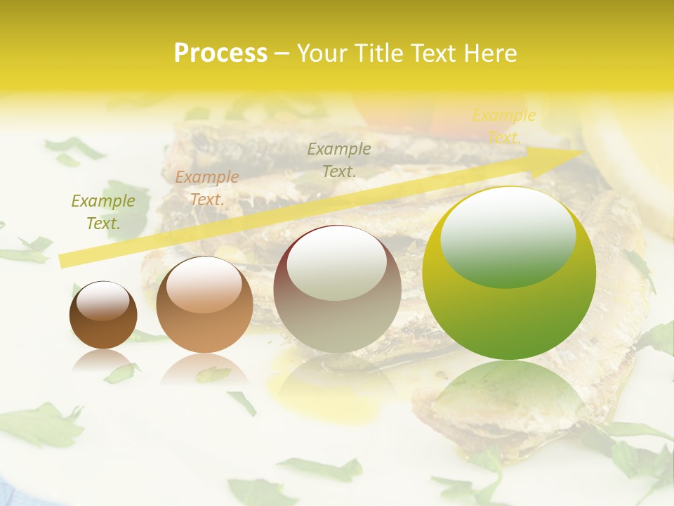 Lunch Marinated Appetizer PowerPoint Template