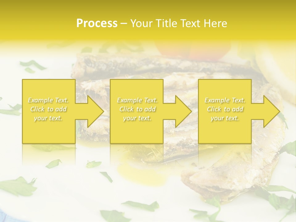 Lunch Marinated Appetizer PowerPoint Template