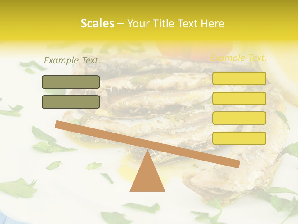 Lunch Marinated Appetizer PowerPoint Template