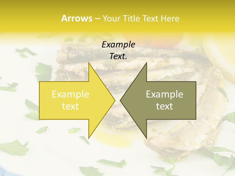 Lunch Marinated Appetizer PowerPoint Template