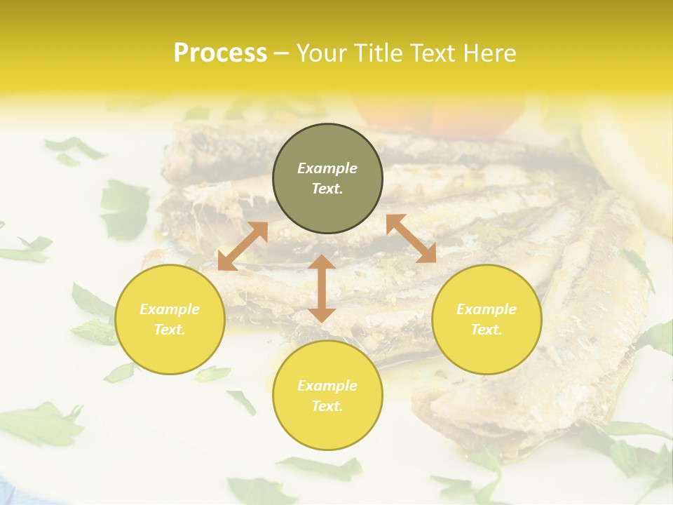 Lunch Marinated Appetizer PowerPoint Template
