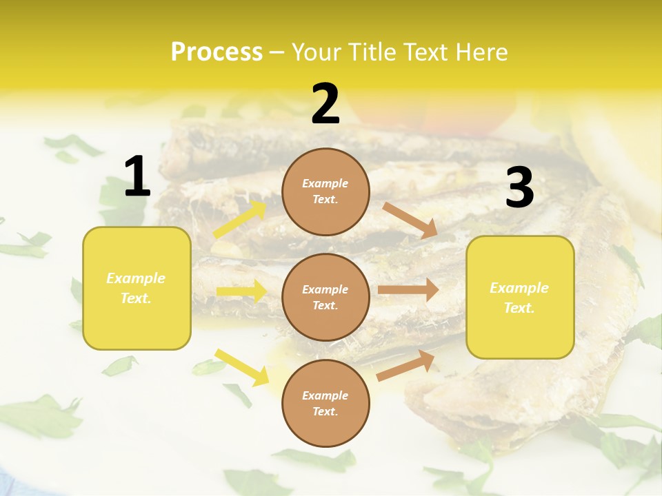 Lunch Marinated Appetizer PowerPoint Template