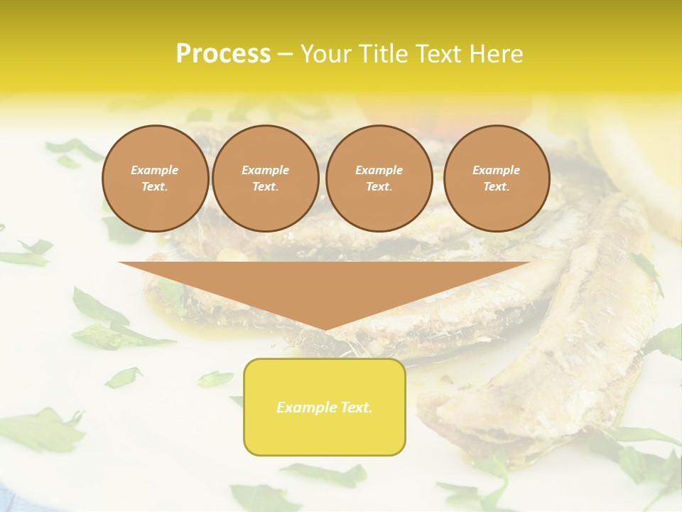 Lunch Marinated Appetizer PowerPoint Template