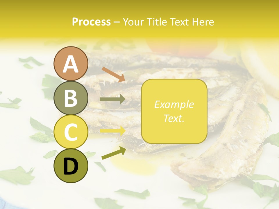 Lunch Marinated Appetizer PowerPoint Template