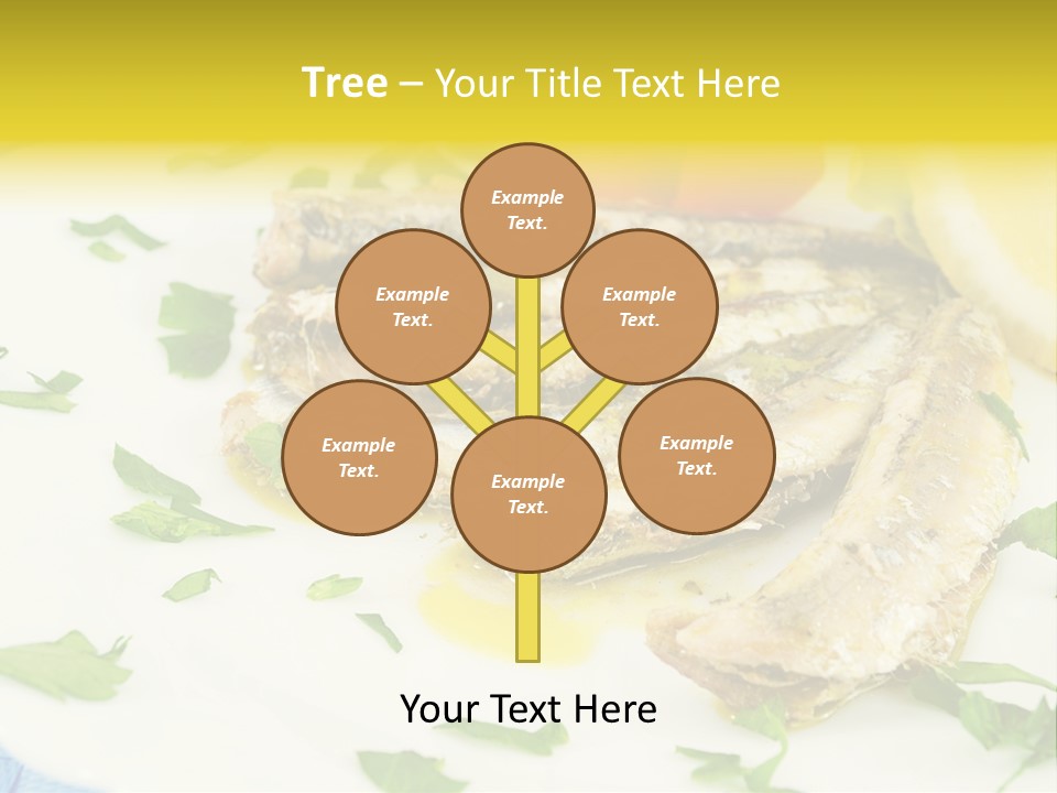 Lunch Marinated Appetizer PowerPoint Template