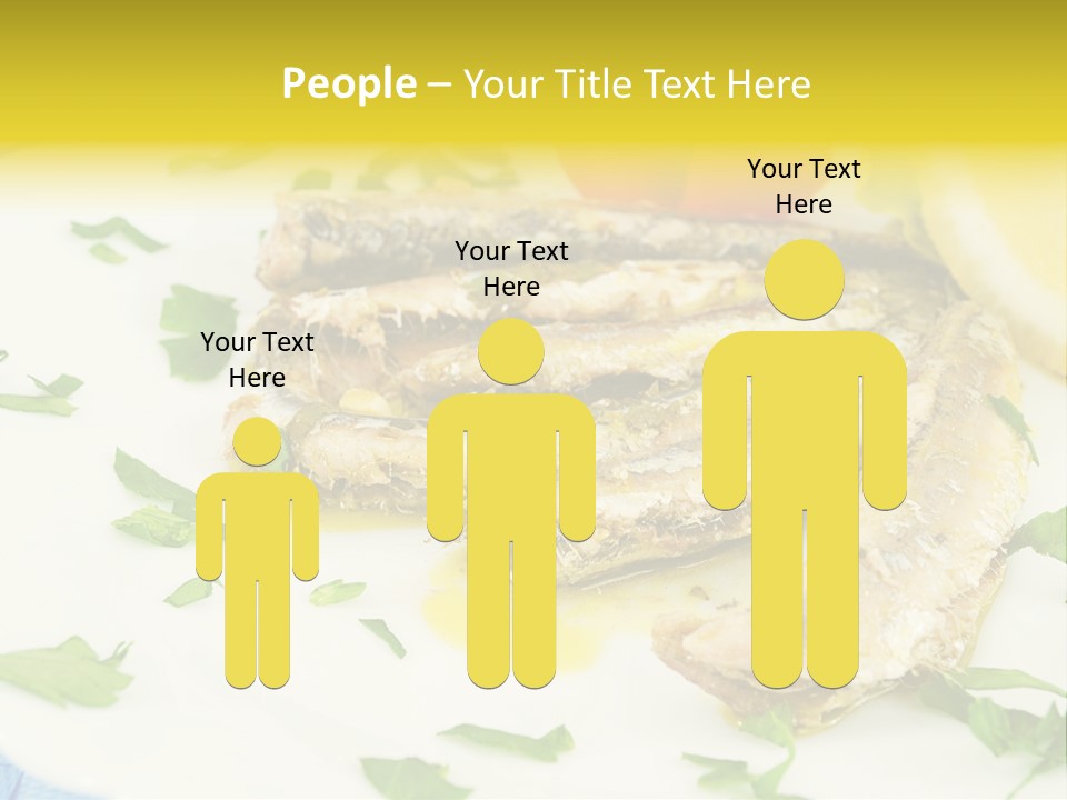 Lunch Marinated Appetizer PowerPoint Template