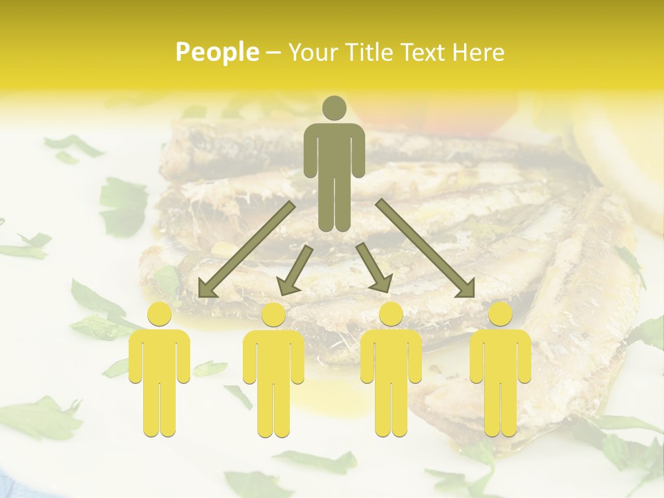 Lunch Marinated Appetizer PowerPoint Template