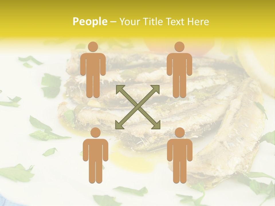 Lunch Marinated Appetizer PowerPoint Template