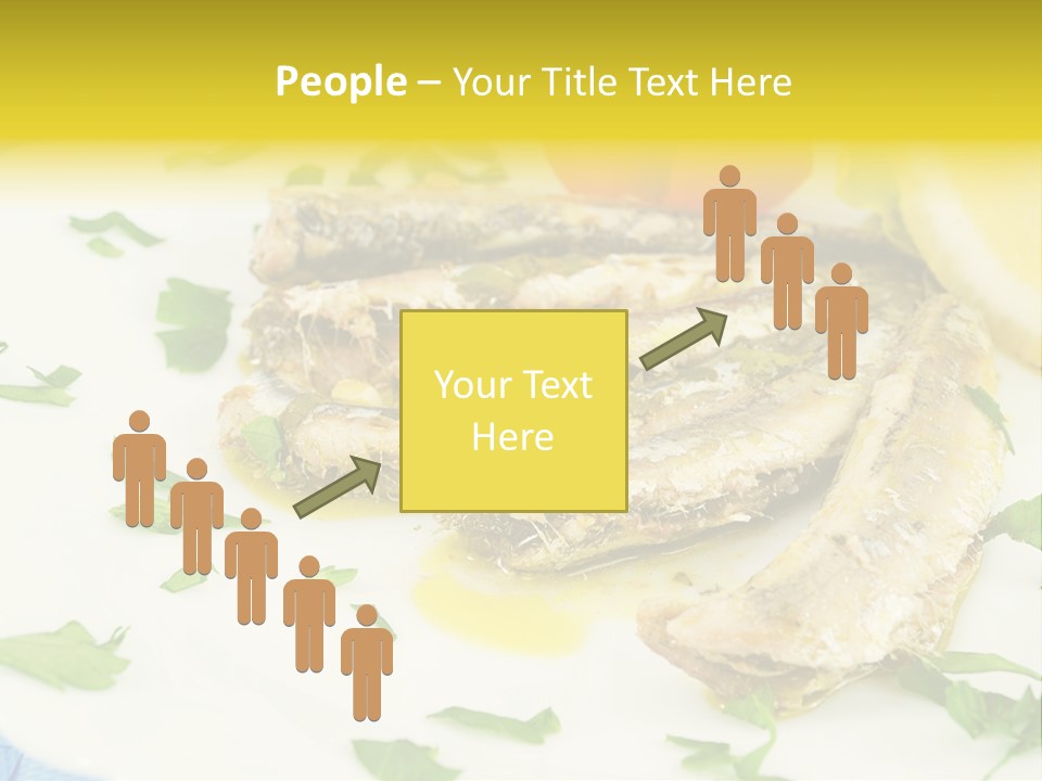 Lunch Marinated Appetizer PowerPoint Template