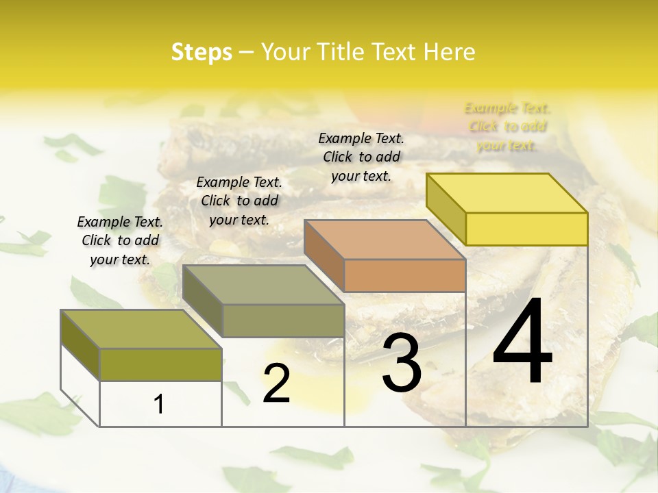 Lunch Marinated Appetizer PowerPoint Template